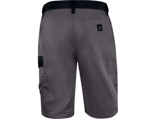 Bermuda deltaplus com cintura ajustavel e 5 bolsos cor cinza-verde tamanho l , Deltaplus , 75780 , 3295249289928